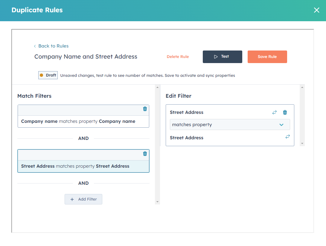 Koalify’s deduplication rules allow you to fully customize your deduplication criteria.