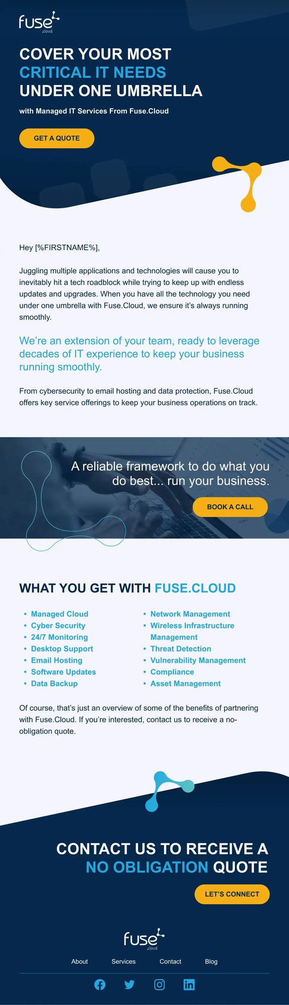 FuseCloud Email Template - Upsell Long