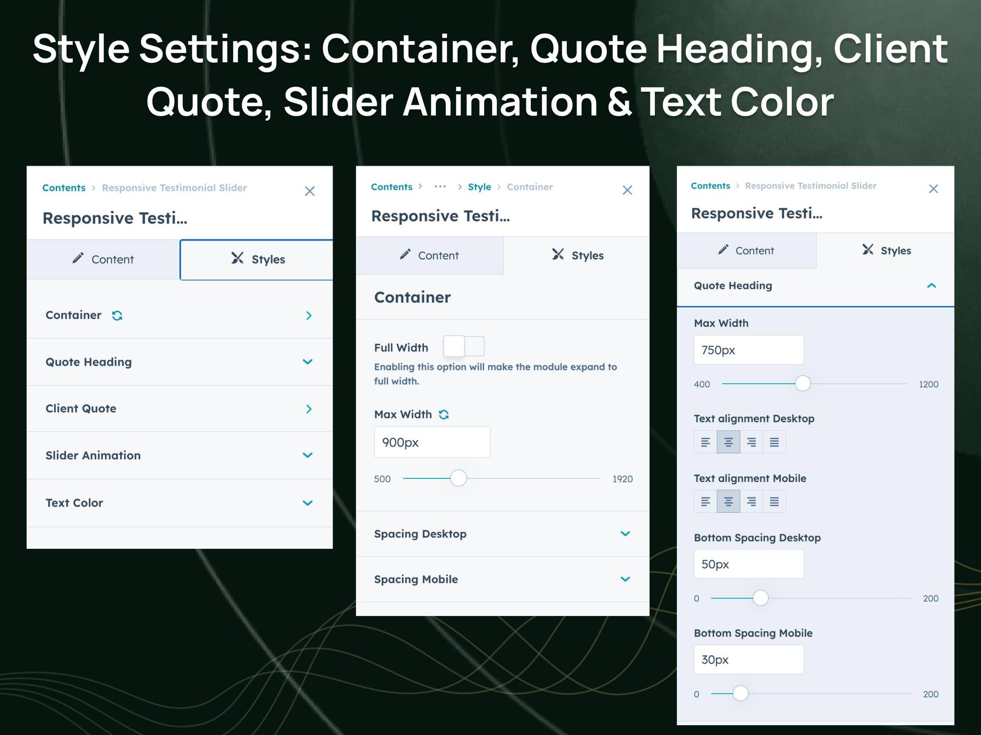 Style-Settings-Container-Quote-Heading-Client-Quote-Slider-Animation-Text-Color