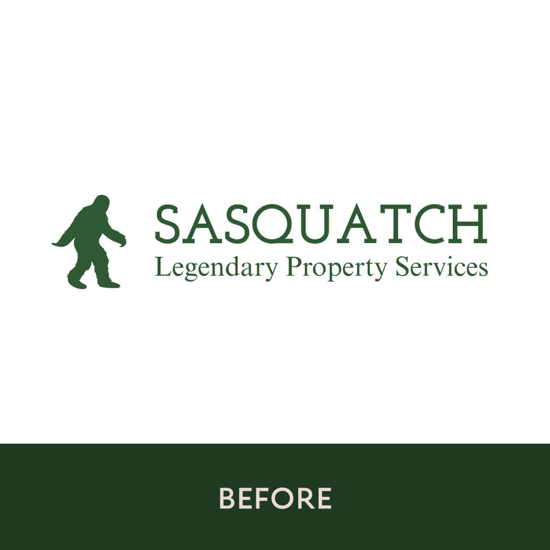 Sasquatch Logo Before