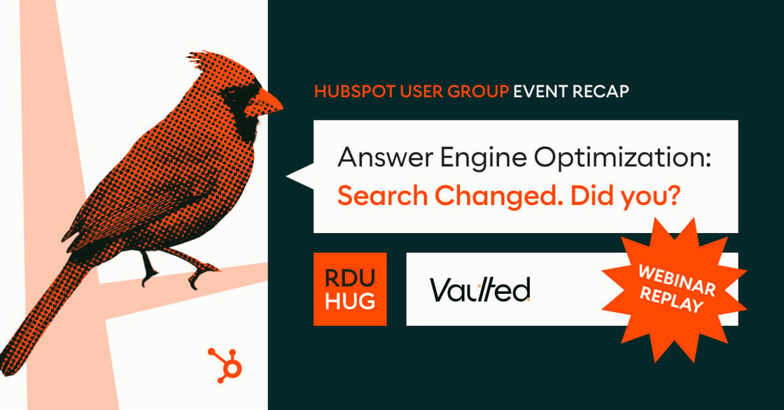 Watch: Our AEO Session from the Raleigh-Durham HUG