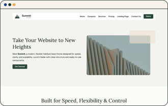 Homepage Template